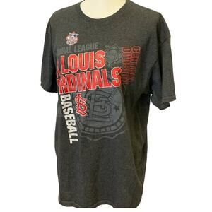 St Louis Baseball Cardinals XL National League Short Sleeve Cotton Blend Tee